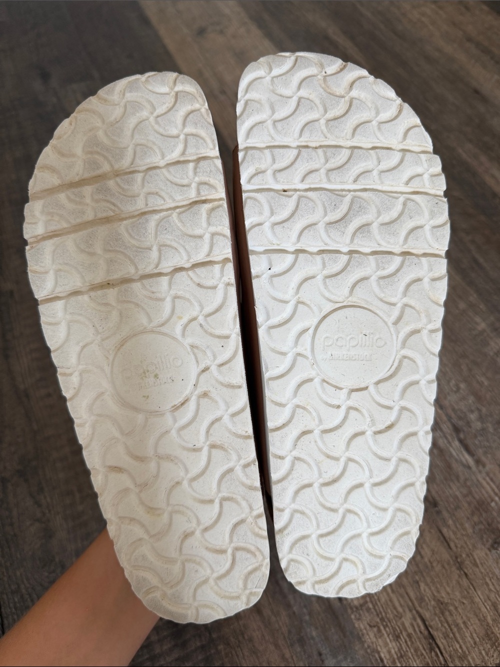 Papillio by Birkenstock EU40 (US 9) platform soft pink slip on sandal - Picture 4 of 12